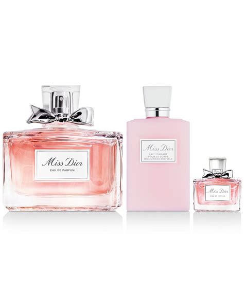 miss dior eau de parfum 3 piece set|miss dior perfume gift sets.